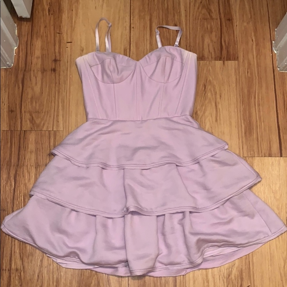 A purple cupcake styleyour dress